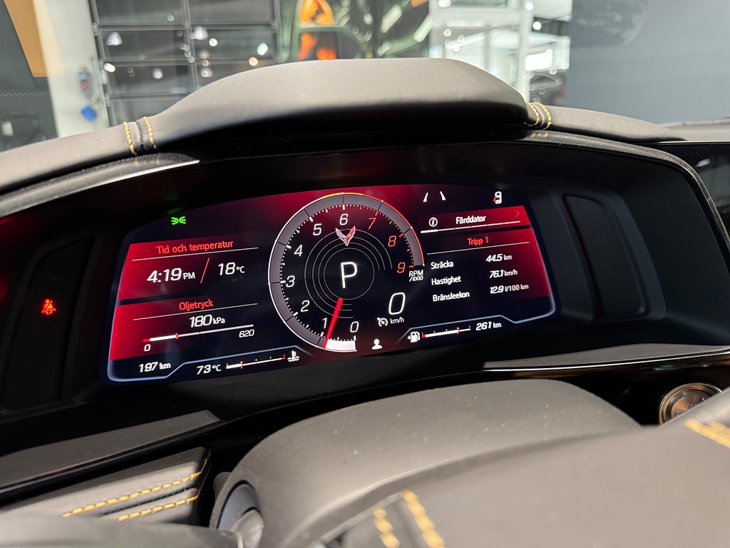 Chevrolet Corvette Z06 Carbon Lift Bose HUD 679 hk - bild 17