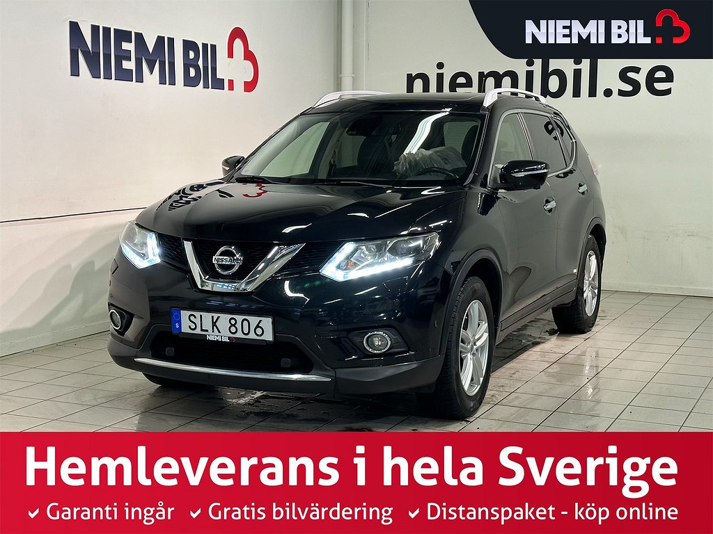 Nissan X-Trail 1.6 dCi XTRONIC-CVT 7-sits Pano Drag 360° SoV