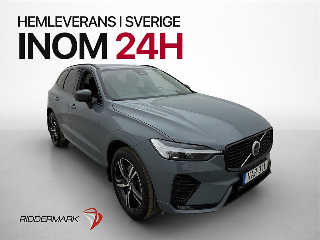 Volvo XC60 B4 AWD R-Design Värmare Kamera CarPlay Dragkrok