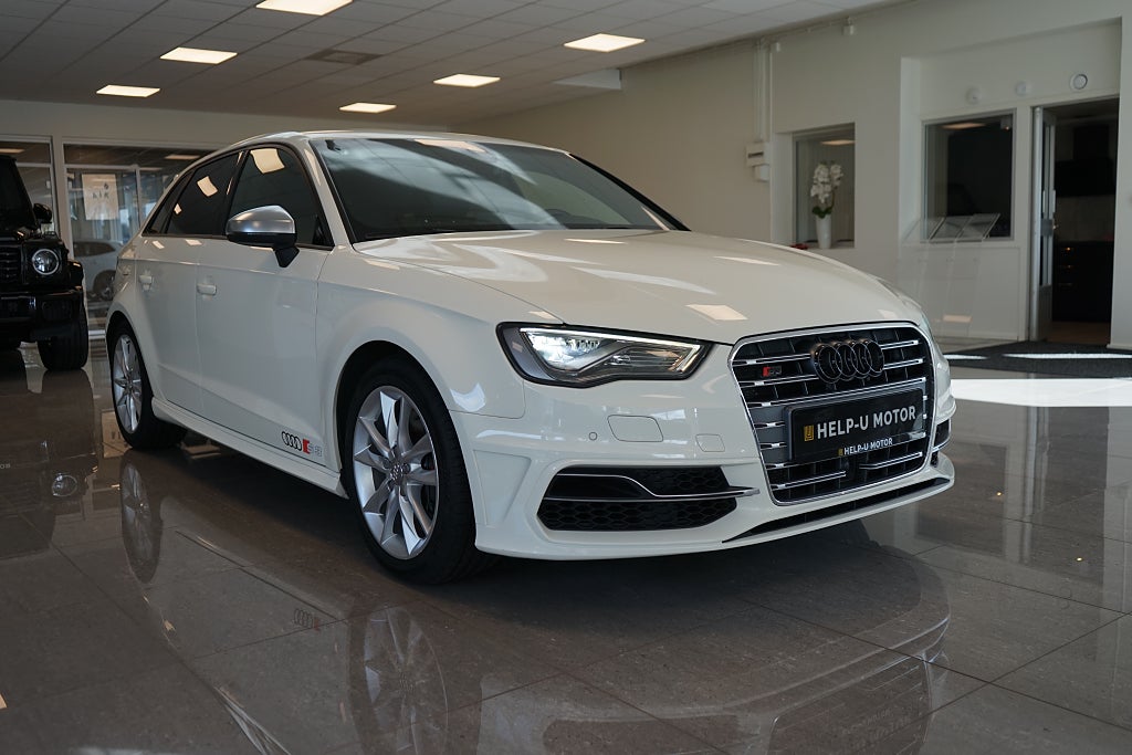 Audi S3 Sportback 2.0 TFSI quattro STronic Ad Fart LED 300hk