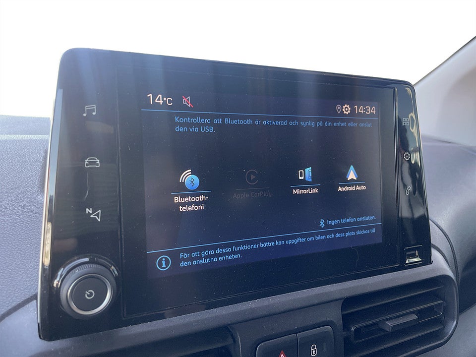 Bild på Peugeot Partner PRO+ 1.5 BHDi 130hk Aut L1 B-KAMERA DRAG Värmare