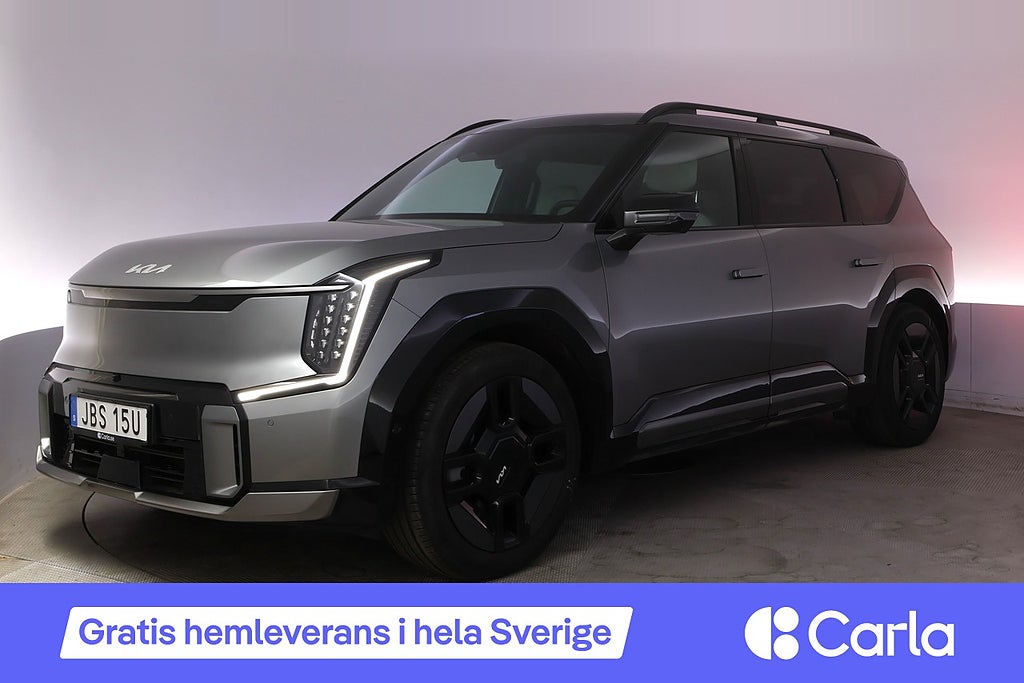 Kia EV9 AWD GT Line Pano Drag Meridian Elstol V-hjul