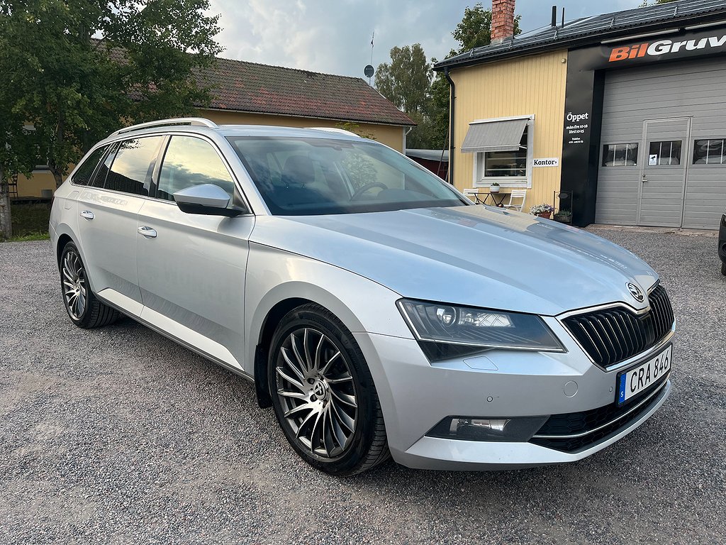 Skoda Superb Kombi 2.0 TDI 190 hk 4x4 DSG Drag /Värmare