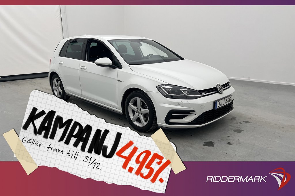 Volkswagen Golf 1.5 TSI 150hk R-Line Värm Sens 4,95% Ränta