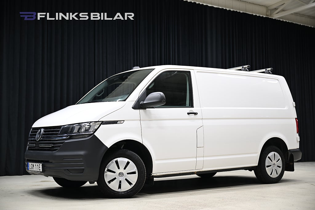 Volkswagen Transporter DSG 150HK Drag|Värmare|Inredd|Backkamera|EnÄgare|Moms