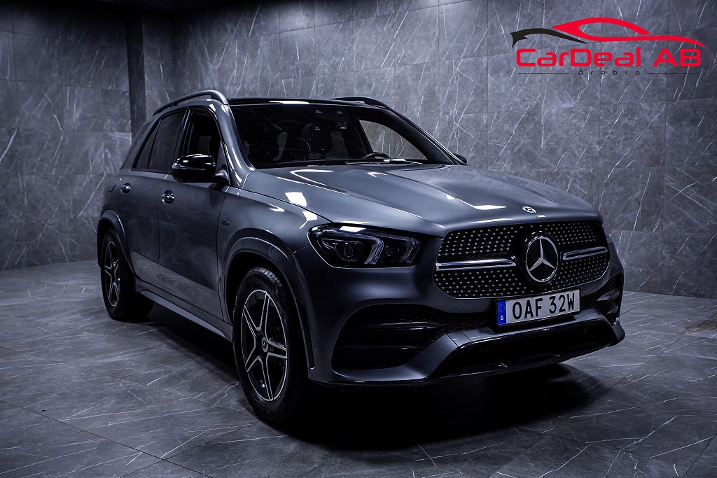 Mercedes-Benz GLE 350 de 4MATIC 320hk AMG Panorama Navi 360 Kamera