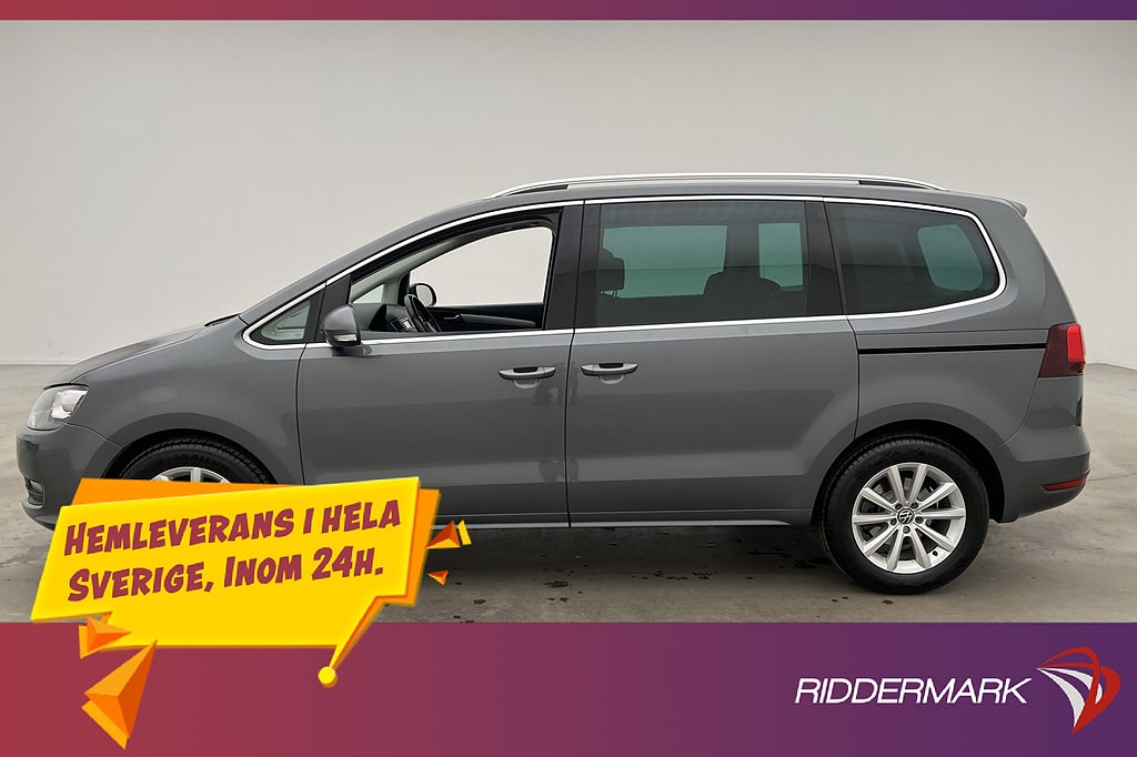 Volkswagen Sharan 2.0 TDI 150hk 7-Sits Värmare Panorama Drag