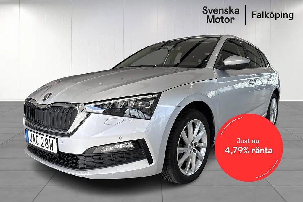 Skoda Scala 1.0 TSI DSG 110hk | Aut | Ad Farthållare | 4.79% Kampanjrä...