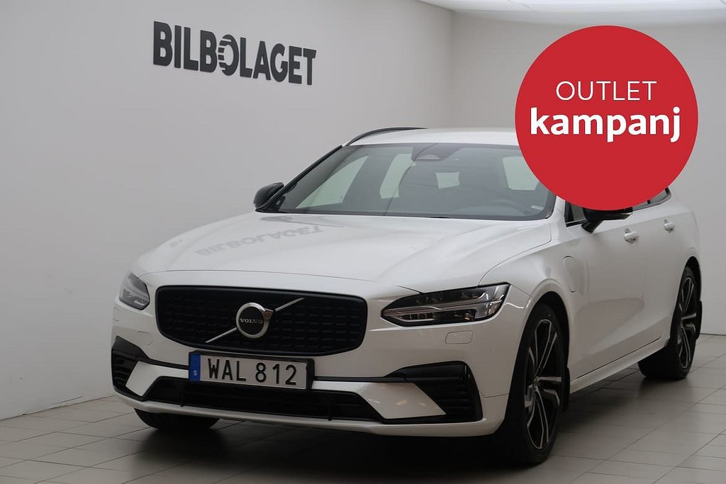 Volvo V90 Recharge T6 Plus Dark LUFTFJÄDRING/H&K/NAV