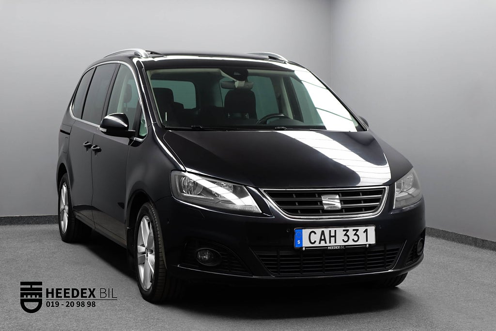 Seat Alhambra 7-Sits 2.0 TDI 184hk Business Drag Panorama Kamera Navi