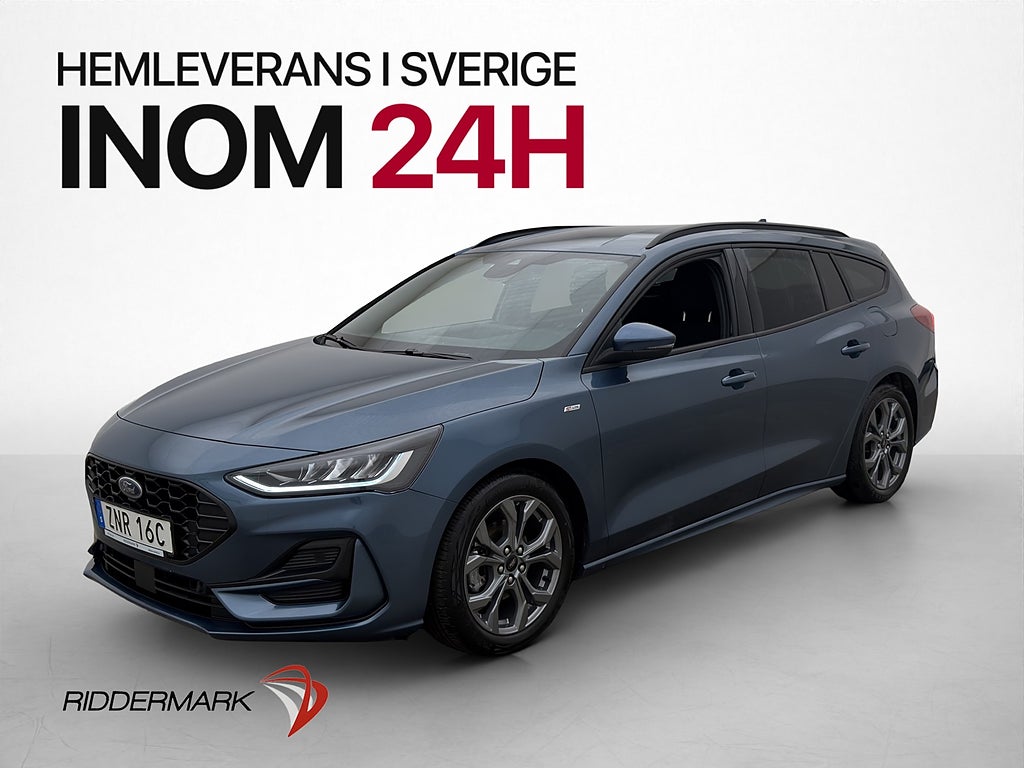 Ford Focus 1.0 125hk ST-Line Cockpit Kamera Navi Rattvärme
