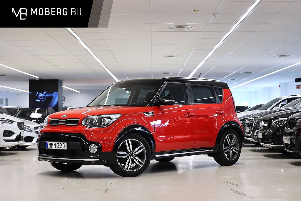 Kia Soul 1.6 CRDi 136hk Launch Edition Navi B-kamera Drag