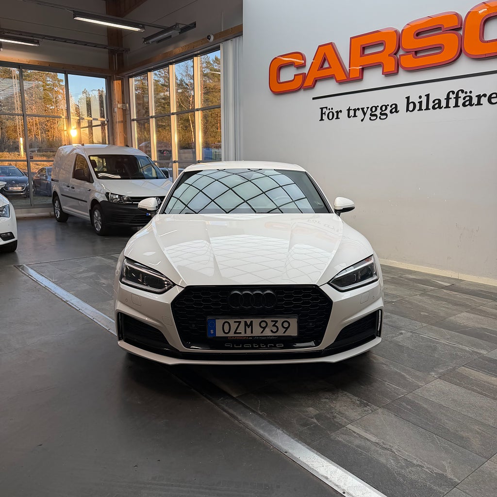 Audi A5 Sportback 2.0 TDI Q S Line Matrix Värmare Drag