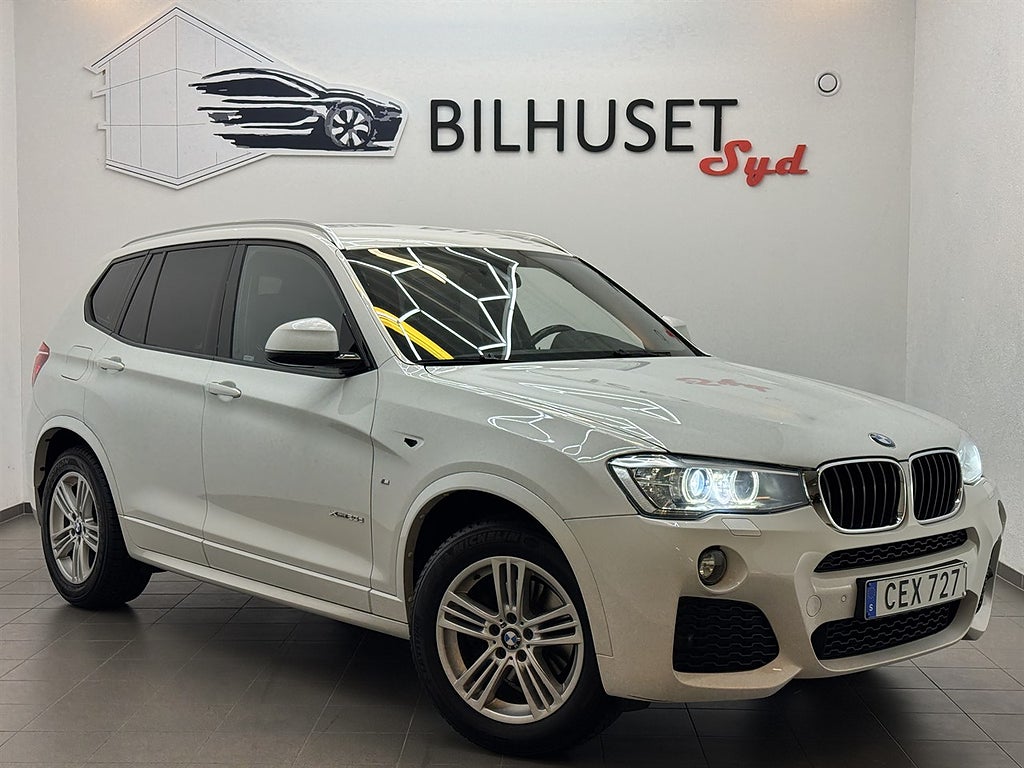 BMW X3 xDrive 20d 190hk M-Sport Navi/Krok/Rattvärme