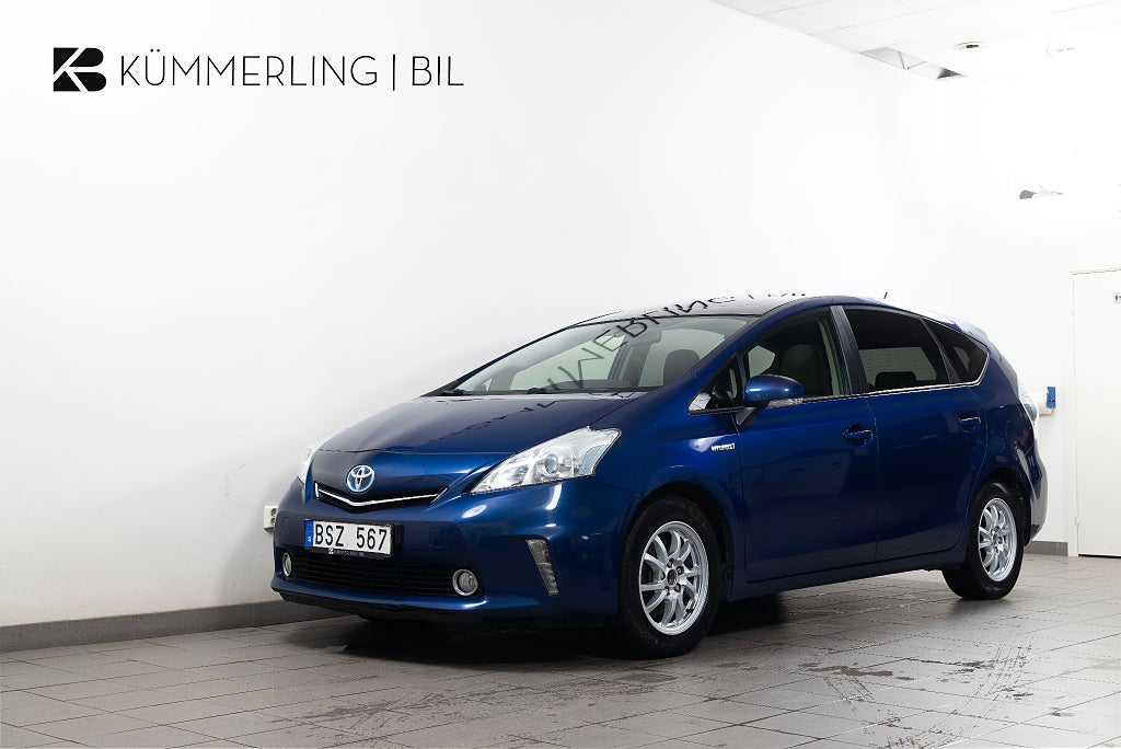 Toyota Prius 7-sits Hybrid CVT Pano/HuD/Backkamera