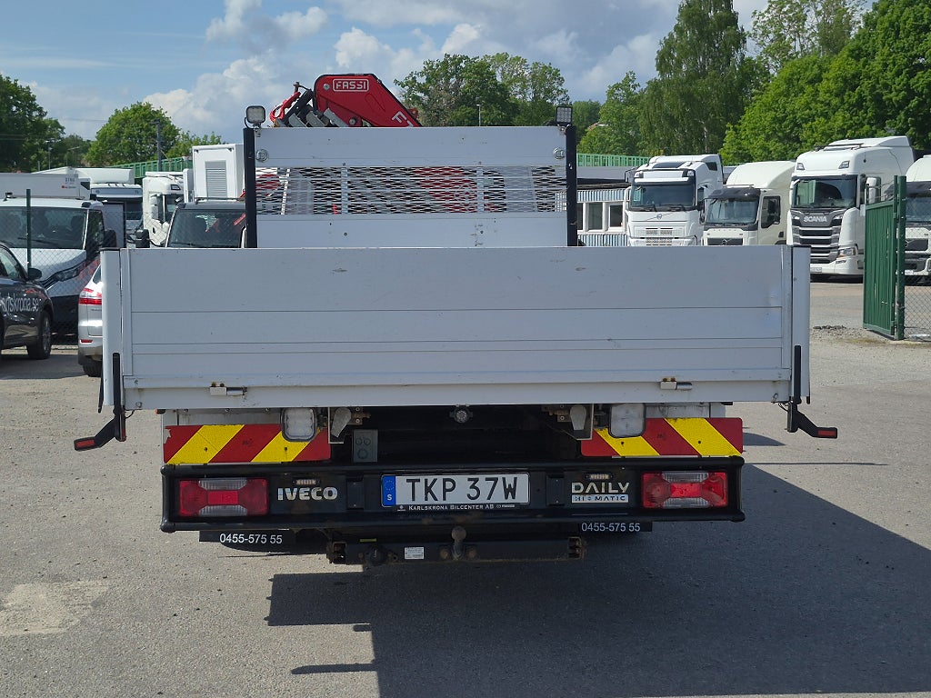 Iveco Daily 72C18 Automat Kranbil Fassi Kran Euro 6