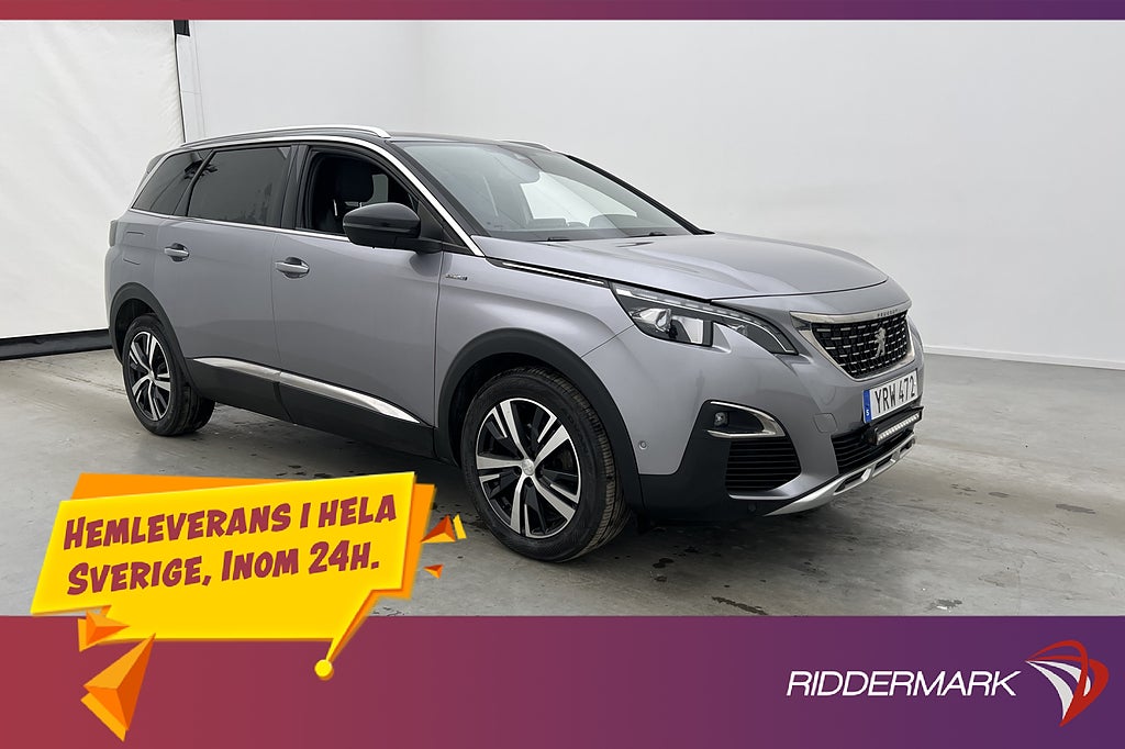 Peugeot 5008 1.6 120 GT-Line 7-Sits M&K-Värm Kamrem-Bytt