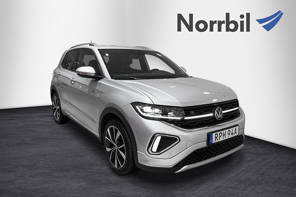 Volkswagen T-CROSS R-Line TSI 116 Dragkrok Matrix