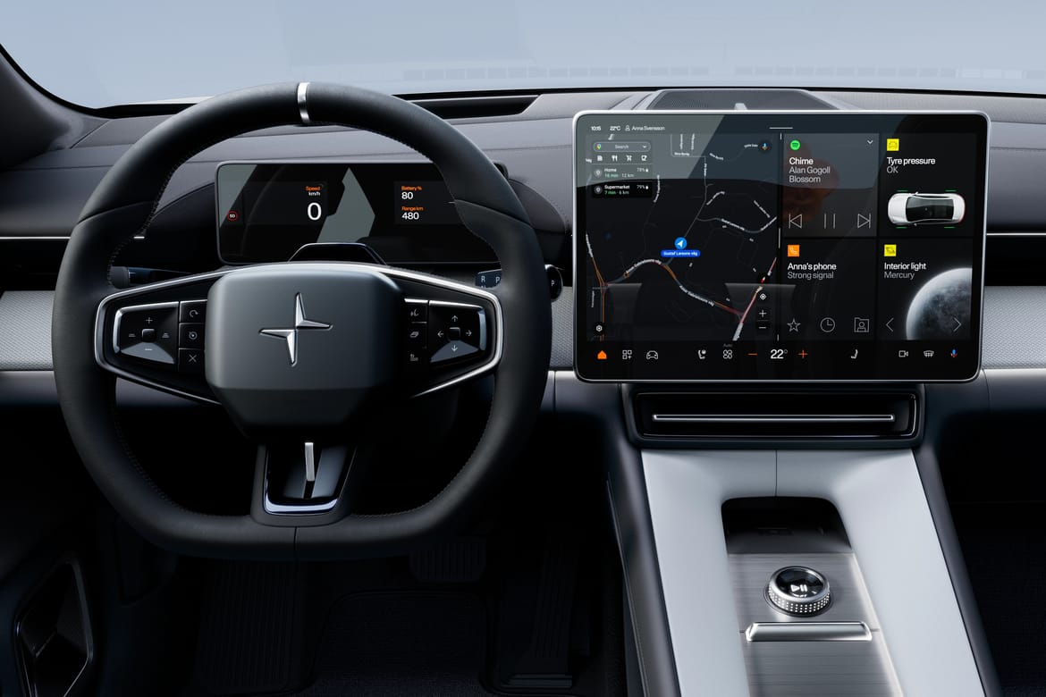 Polestar 4 SUV Rear Motor 2027, photo 6/10