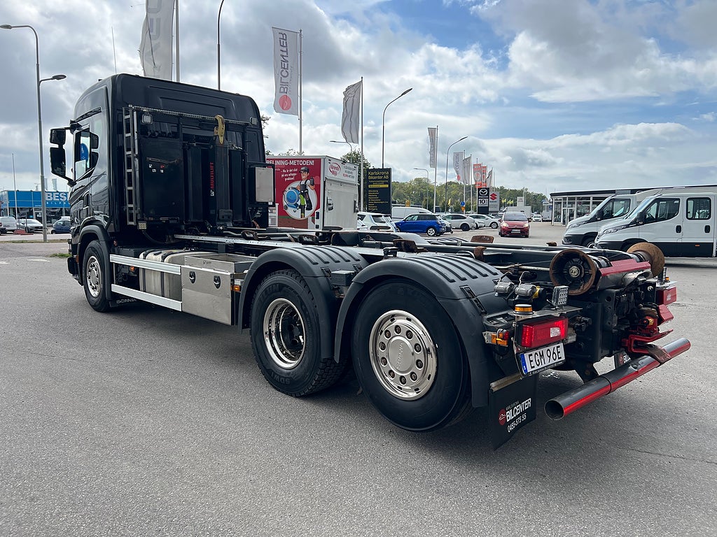 Scania G450 6x2*4 XT Lastväxlare, Fullt Plogutrustad