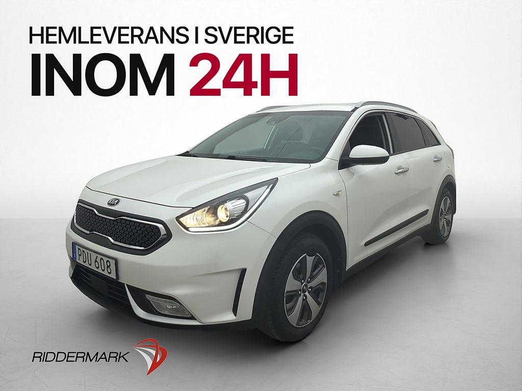 Kia Niro Hybrid 141hk Advance Plus Kamera CarPlay Dragkrok
