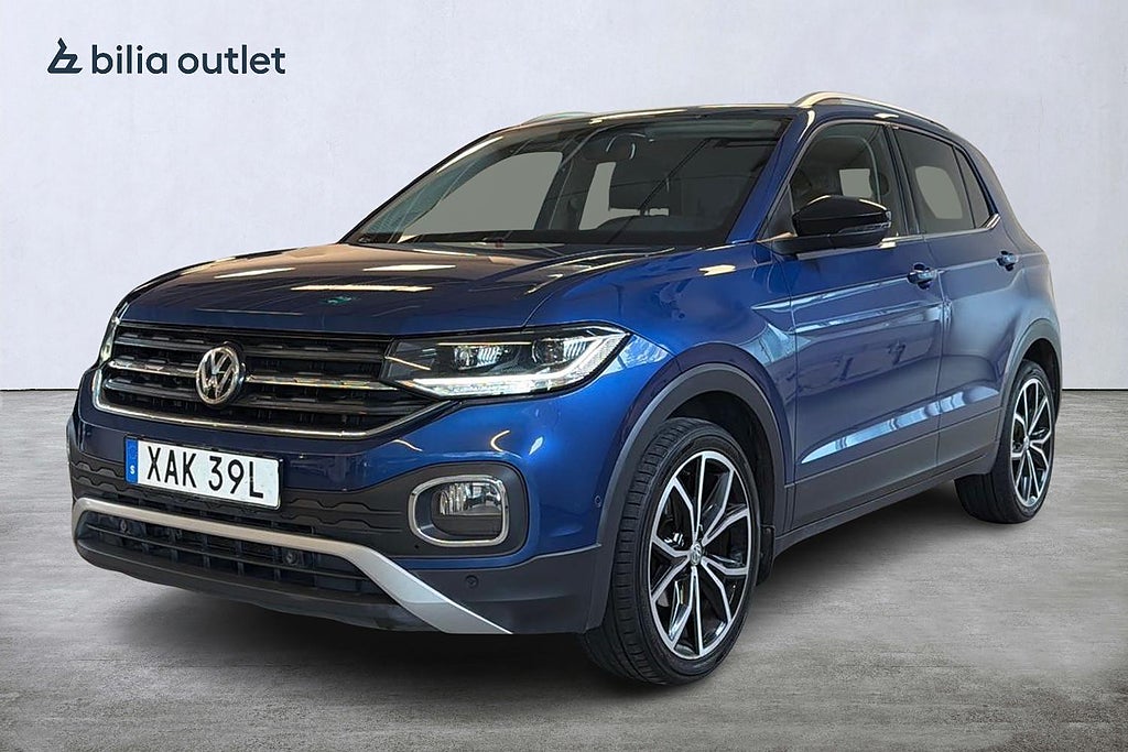 Volkswagen T-CROSS 1.0 TSI OPF GT Carplay Sensorer Fram & Bak 1 brukare