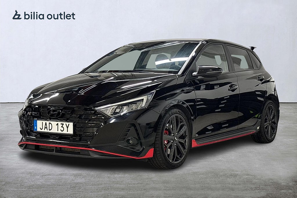 Hyundai i20 N 1.6 T-GDI 204hk Navi Carplay Backkamera Rattvärm