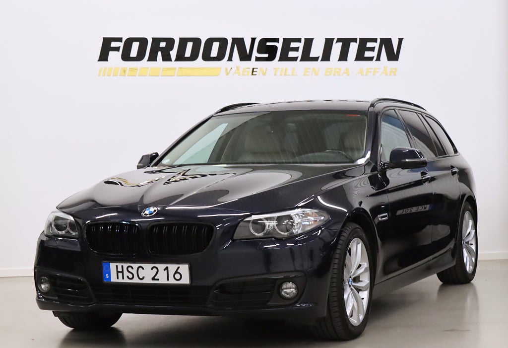 BMW 520d xDrive Luxury Line Värmare HiFi Navi Bkamera Drag 190hk