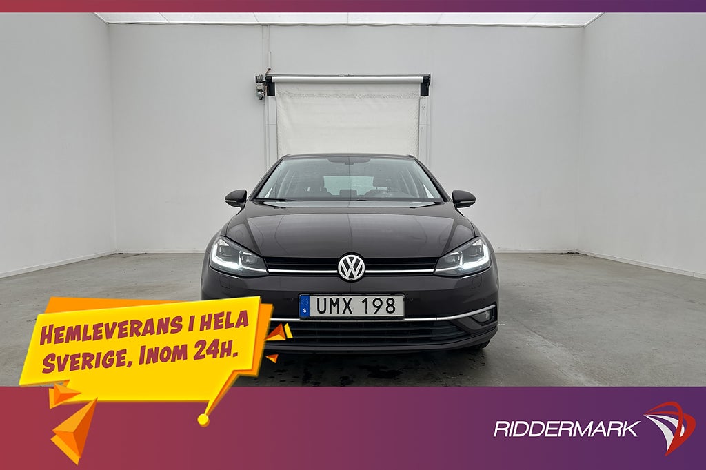 Volkswagen Golf 1.4 TSI 125hk Värmare CarPlay Adaptiv Sensor