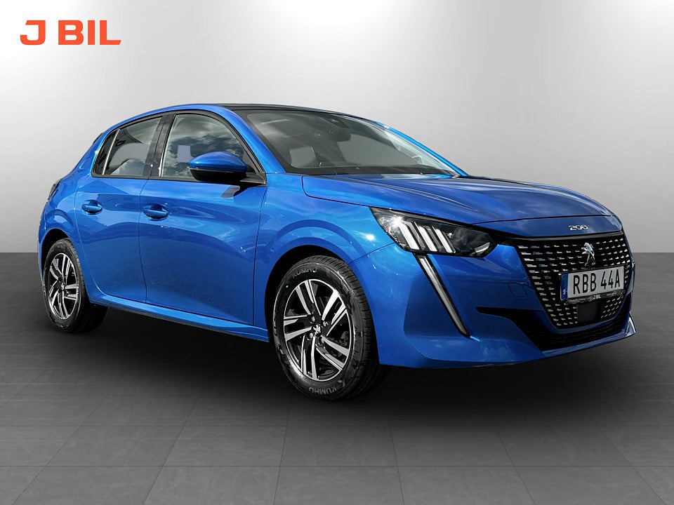 Peugeot 208 Allure 1.2 PT 100hk Aut PANO CARPLAY