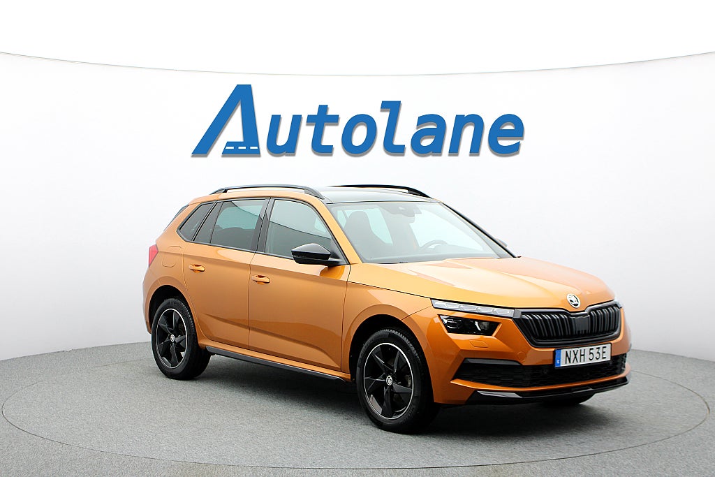 Skoda Kamiq 1.5 TSI Monte Carlo, Panorama, Drag, Kamera, MOMS 150hk