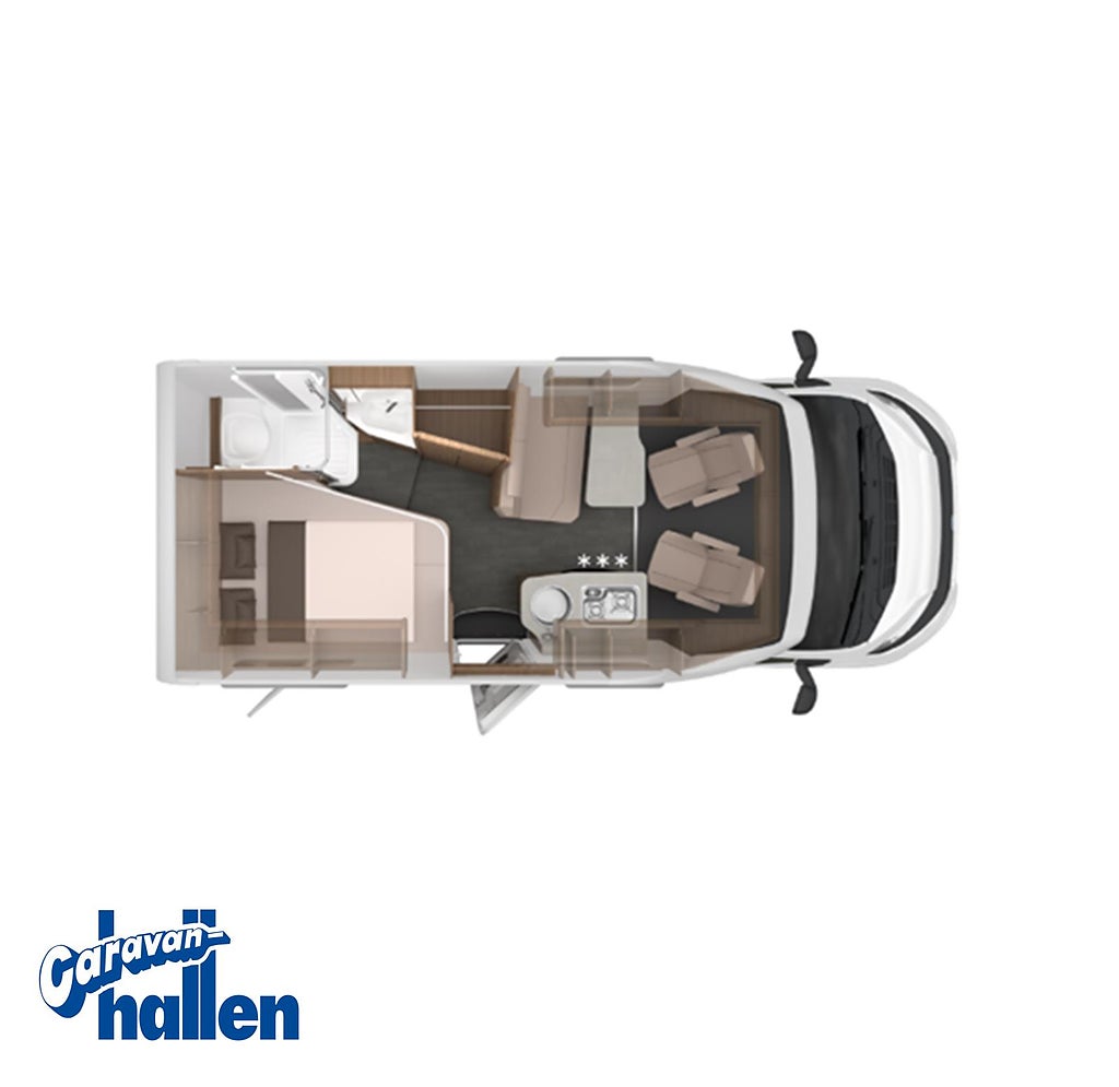 Knaus VAN TI 550 MF (Dragkrok/Solpanel)