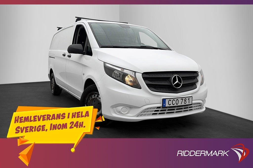 Mercedes-Benz Vito L2 111 Värmare Dragkrok 3-Sits Takräcke