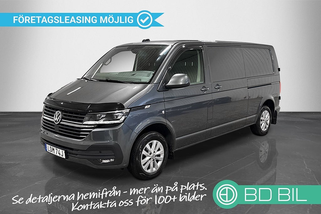 Volkswagen Transporter TDI 4MOTION L2 LÅNG HJULBAS DUBBELDÖRR LEASINGKALKYL