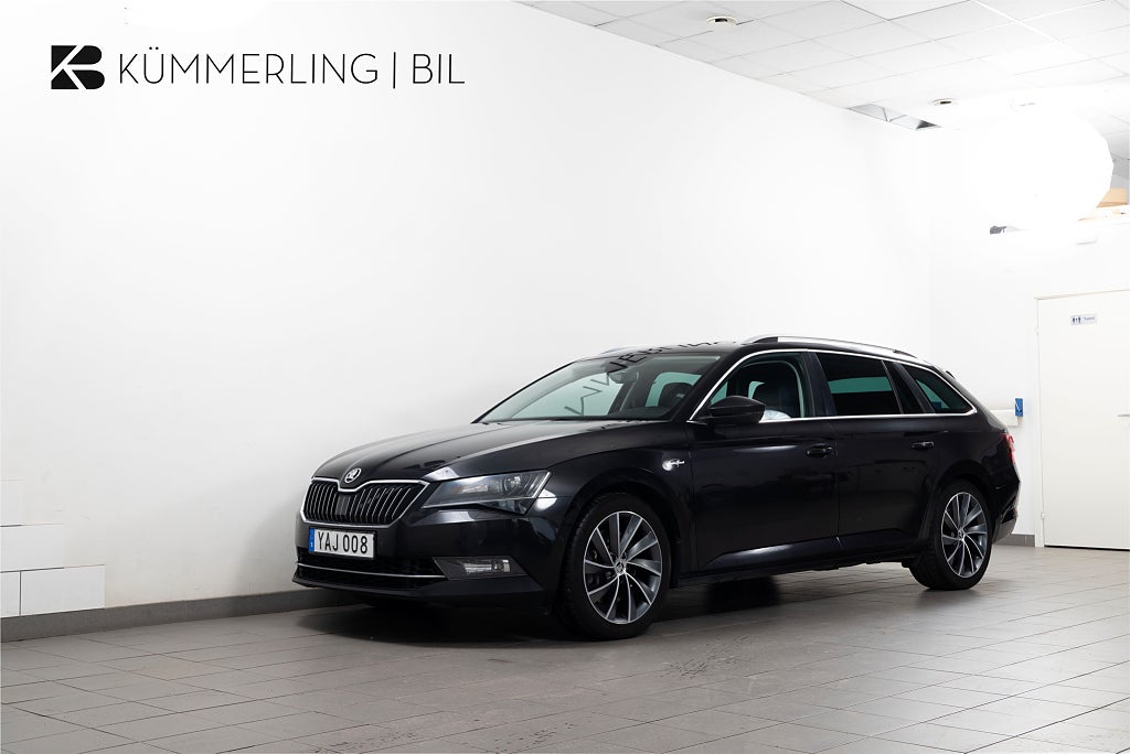 Skoda Superb Kombi 2.0 TSI 4x4 L&K 280hk Värmare/Navi/Drag