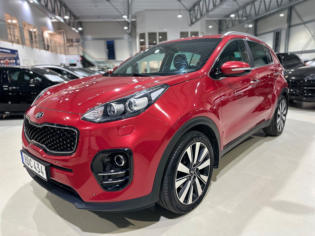 Kia Sportage 1.7 CRDi DCT Advance / JBL-Ljud / Drag / Skinnklädsel