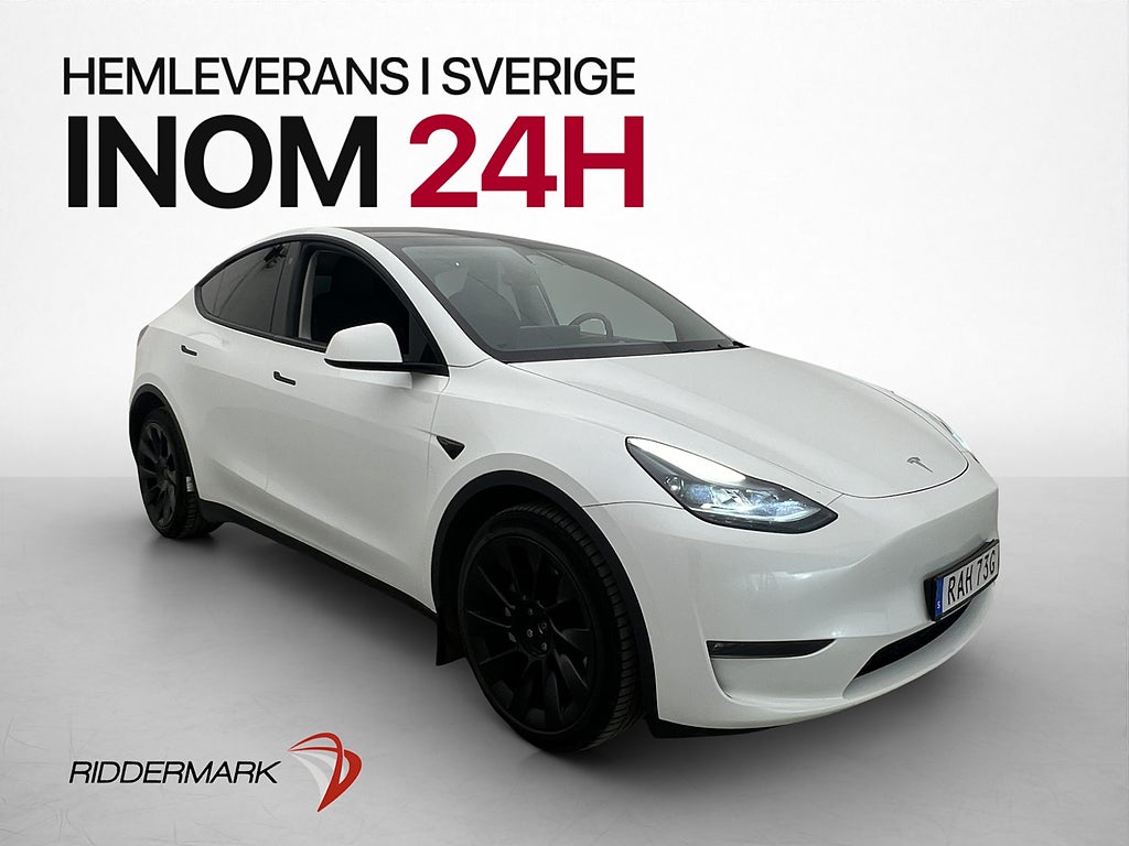 Tesla Model Y Long Range AWD Uppgraderad Autopilot Drag MOMS