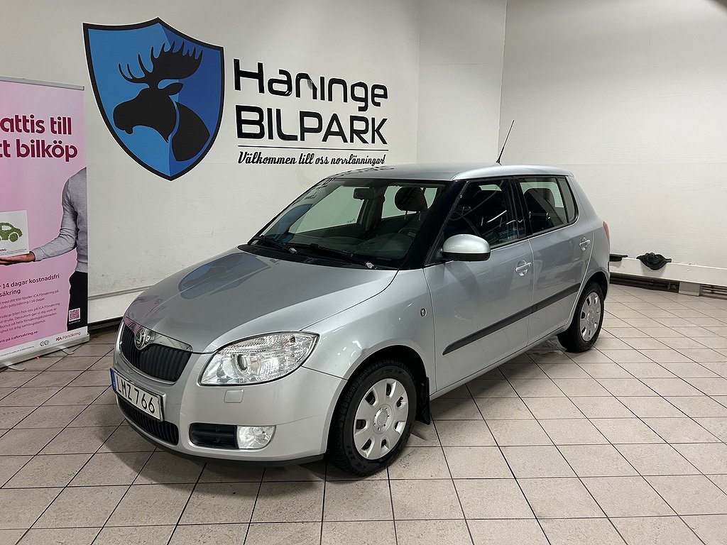 Skoda Fabia 1.4 /EN ÄGARE/LÅGMILARE/SUPERDEAL FR 856KR/MÅNAD