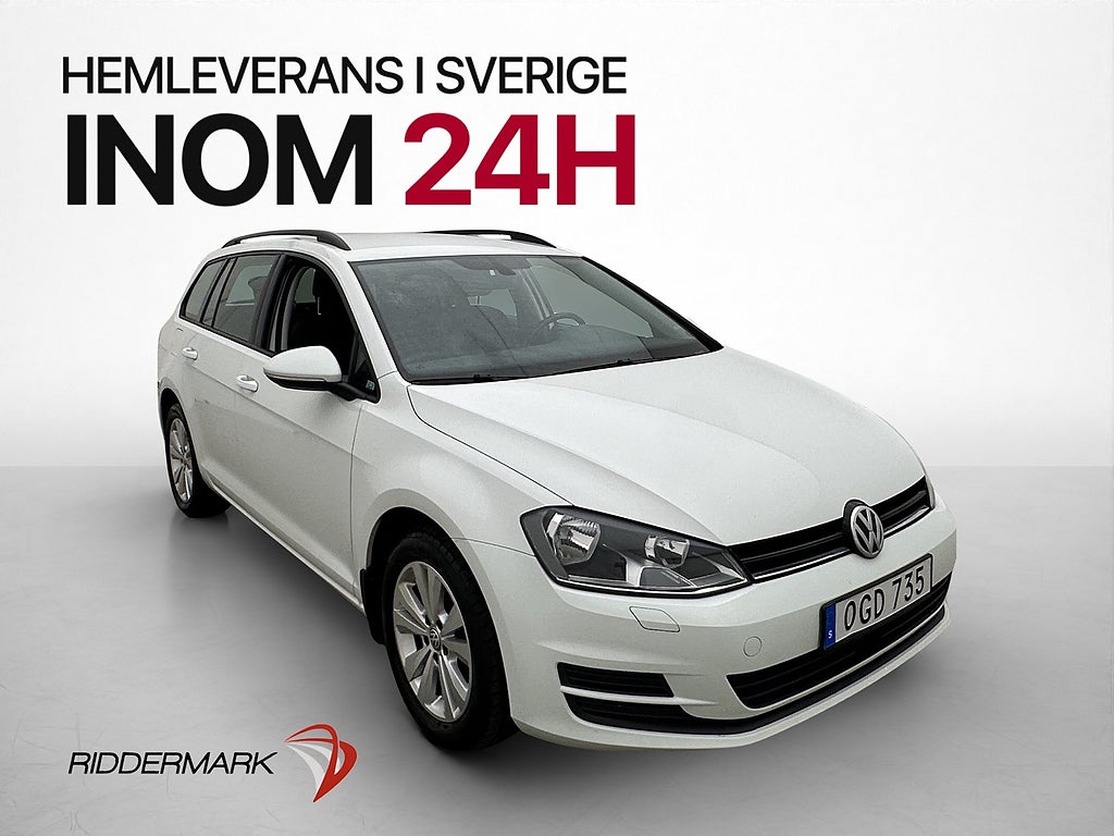 Volkswagen Golf SB  1.2 TSI BMT 110hk Drag Kamera CarPlay