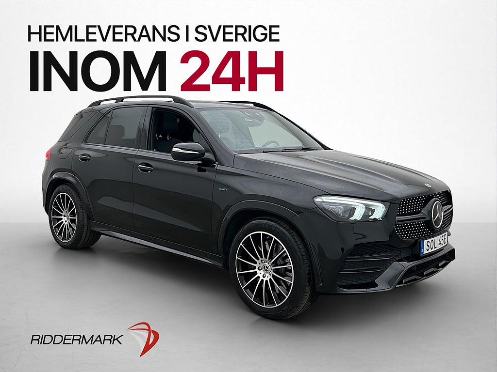Mercedes-Benz GLE 350 de 4M AMG Pano Burmester Luftfj MOMS