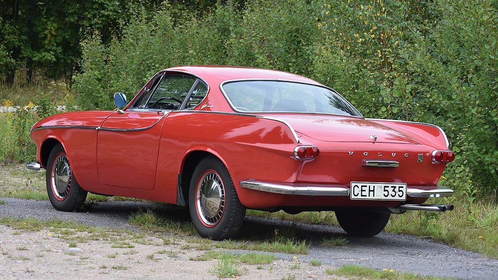 Volvo P1800 har haft samma ägare i 50 år. Foto: Bilweb Auctions