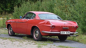 Volvo P1800 har haft samma ägare i 50 år. Foto: Bilweb Auctions