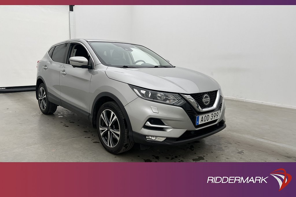 Nissan Qashqai 1.2 115hk N-Connecta 360° Navi Keyless Drag