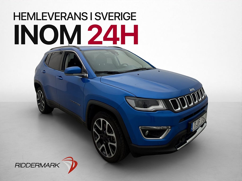 Jeep Compass 190hk 4xe Limited Kamera Dragkrok Navi