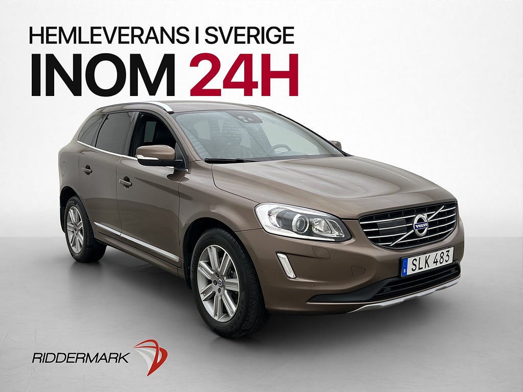 Volvo XC60 D4 AWD Classic Summum Värmare Skinn Drag