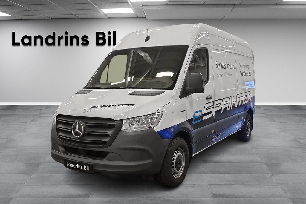 Mercedes-Benz eSprinter 35 kWh,  Skåp A2 OP-lease 2995kr/mån