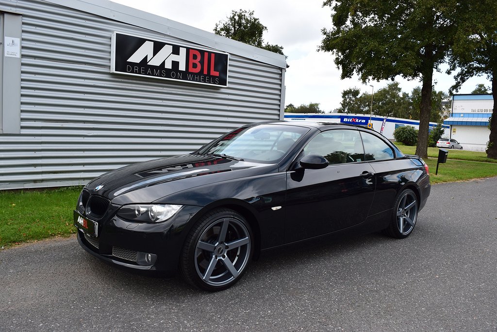 BMW 335i Convertible Steptronic Auto Sv-såld 306hk Nybes 