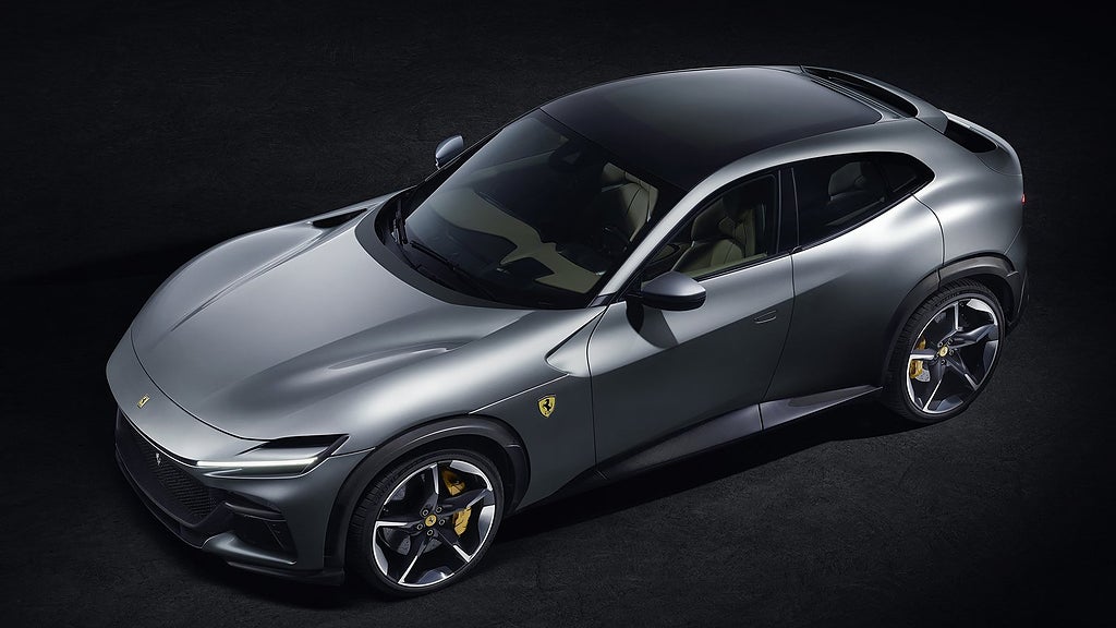 Ferrari Purosangue har en 6,5-liters V12-motor. Foto: Ferrari