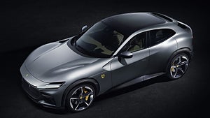 Ferrari Purosangue har en 6,5-liters V12-motor. Foto: Ferrari