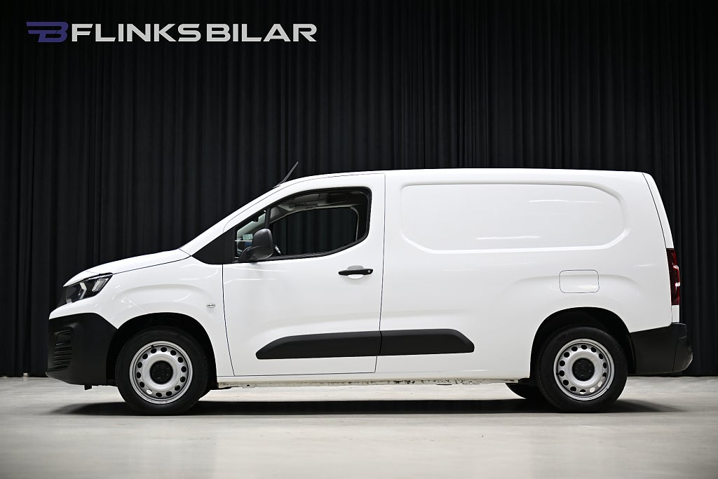 Peugeot Partner 130HK L2 Automat|Inredd|Drag|Värmare|Backkamera|Leasbar